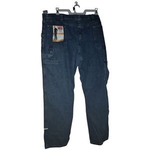 NWT Wrangler Five Star Flex  Carpenter Relaxed Seat & Thigh Jeans Size 44x32